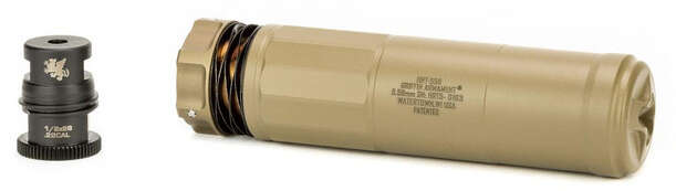 Barrels Choke Tubes Griffin Armament ZPAP M85 GRIFFIN SILENCER DUAL-LOK HRT FDE • Model: ZPAP M85